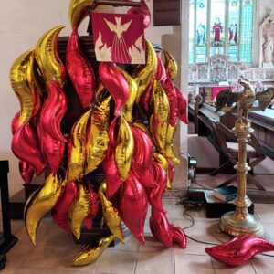 Pentecost decorations