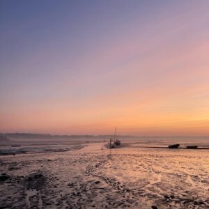 Sunset on Manningtree Beach