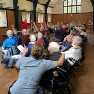 People at a Community Event